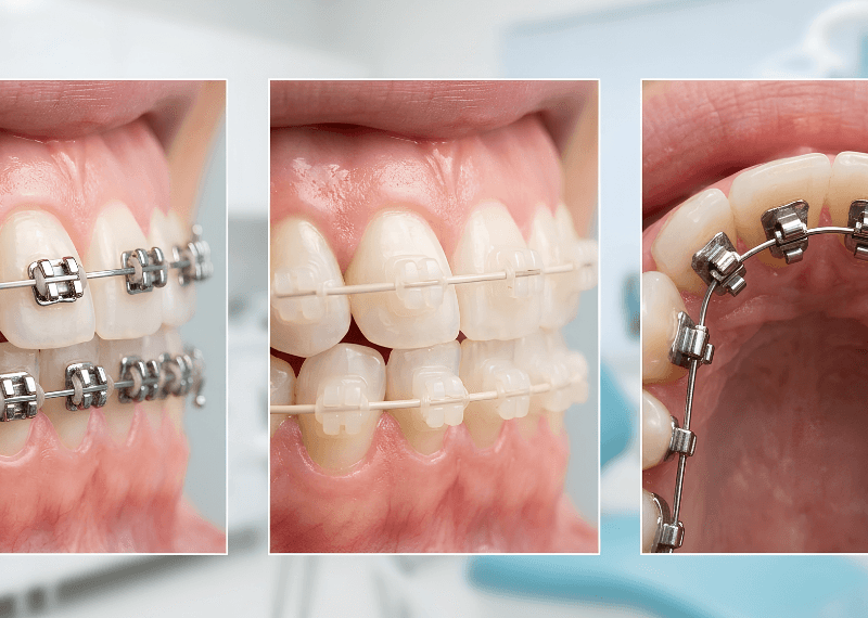 Metal, Ceramic, or Lingual Braces? How to Pick the Right Style